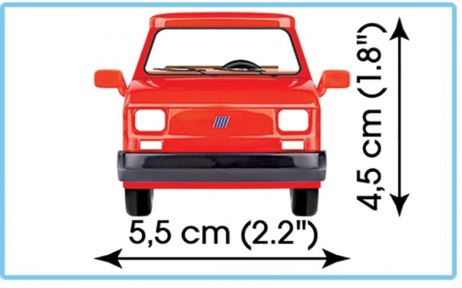 Youngtimer Sammlung Fiat 126p Elegant Bausteine