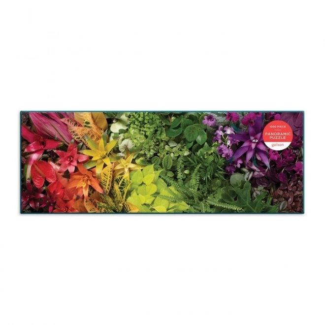 Galison Panoramapuzzle Lebendiger Garten 1000 Teile