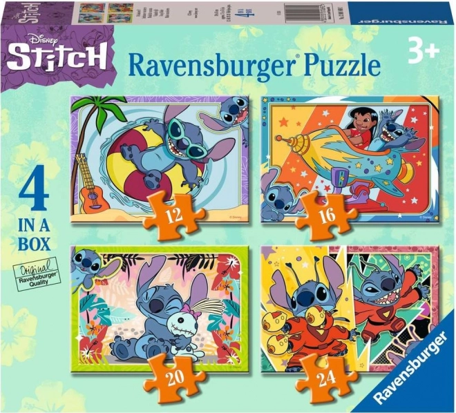 Ravensburger Puzzle Lilo und Stitch 4-in-1 Set