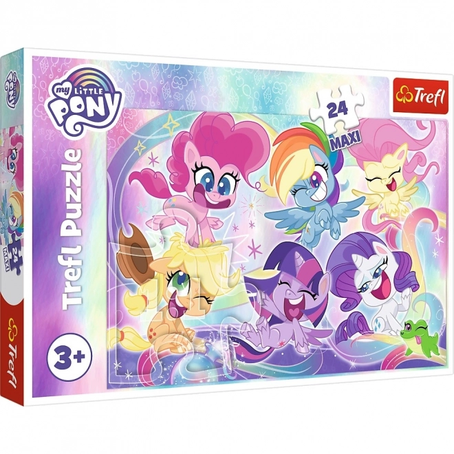 Trefl Puzzle Meine kleine Pony: Freundschaft Maxi 24 Teile