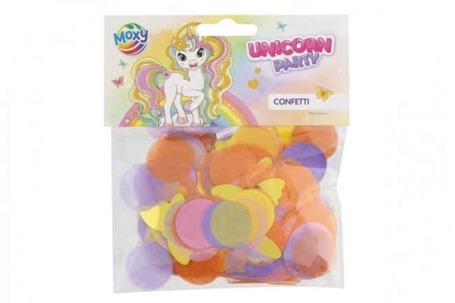 Papierkonfetti Einhorn