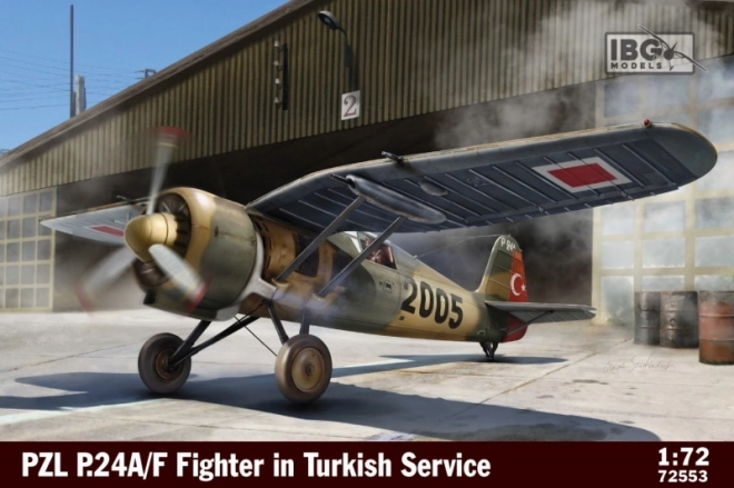 PZL P.24A/F Jagdflugzeug im türkischen Dienst 1:72