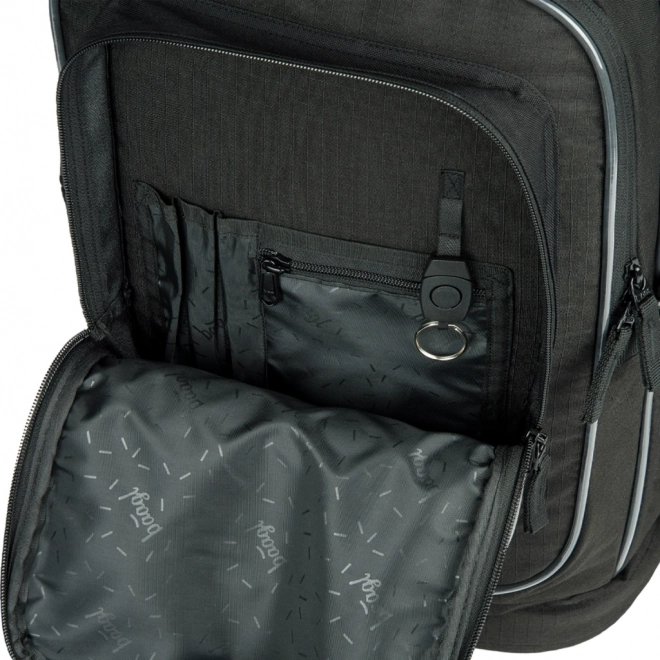 Schulrucksack Baagl Cubic schwarz