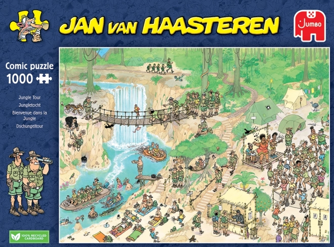 Jumbo Puzzle Jan Van Haasteren Dschungelabenteuer 1000 Teile