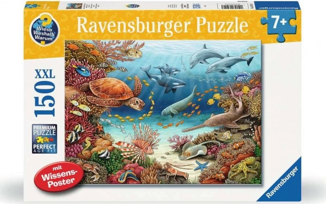 Ravensburger Puzzle Unterwasserwelt XXL 150 Teile