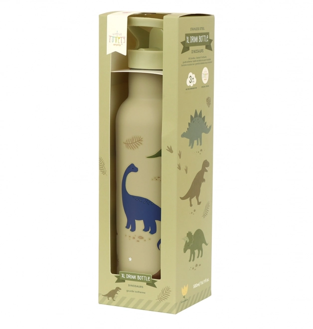 A Little Lovely Company Trinkflasche aus Edelstahl 500 ml – Dinosaurier