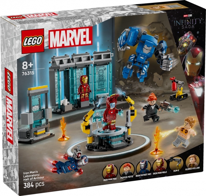 LEGO Marvel Iron Man und sein Labor