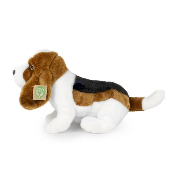 Rappa Plüsch Basset 32 cm Umweltfreundlich