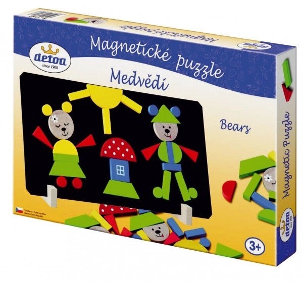 Magnetisches Bärenpuzzle