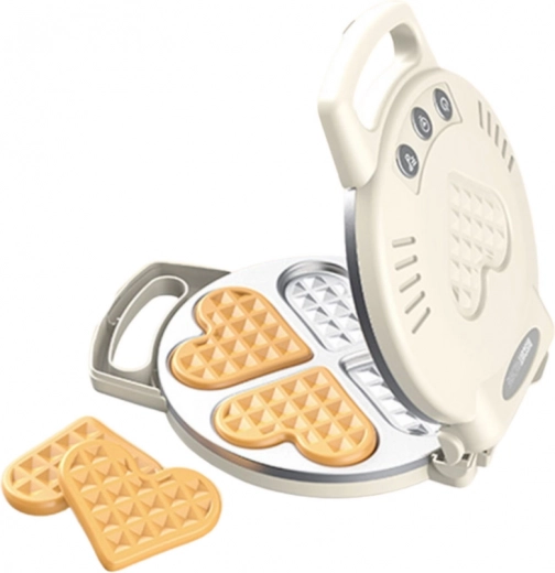 Waffeleisen und wechselbare Formen für süßen Spielspaß