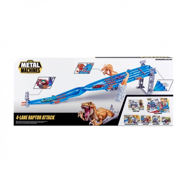 Zuru Metal Machines Raptor Angriff Rennbahn