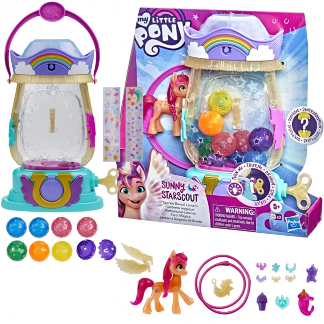 My Little Pony Zauberlaterne Sunny StarScout Set