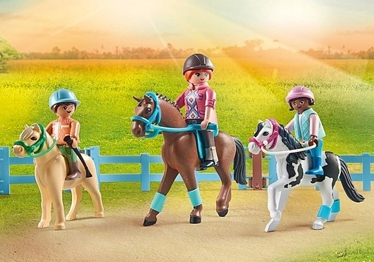 Figurenset Pferde 71493 Mobile Reitstunde