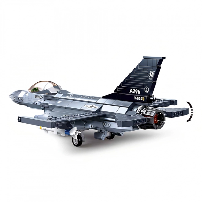 Sluban F-16 Falcon Kampfjet Modellbausteine