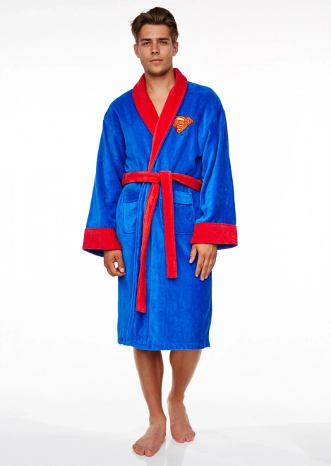 Unisex Superman Bademantel