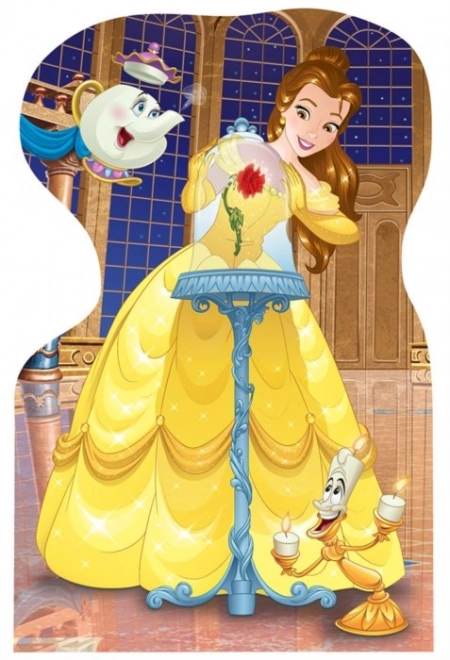 Konturpuzzle mit Disney Prinzessinnen 4x54 Teile