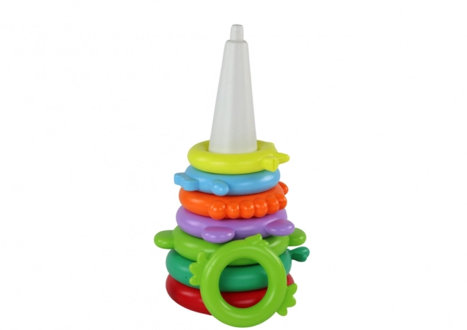 Einhorn Pyramide 13 Ringe Bunt