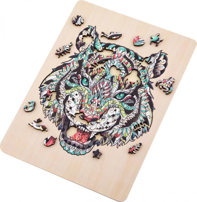 Grafix Umriss Puzzle Tiger 135 Teile