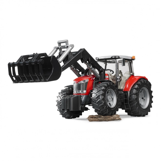 Bruder Traktor Massey Ferguson mit Frontlader