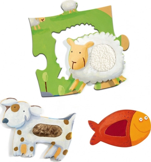 Große, leicht greifbare Teile