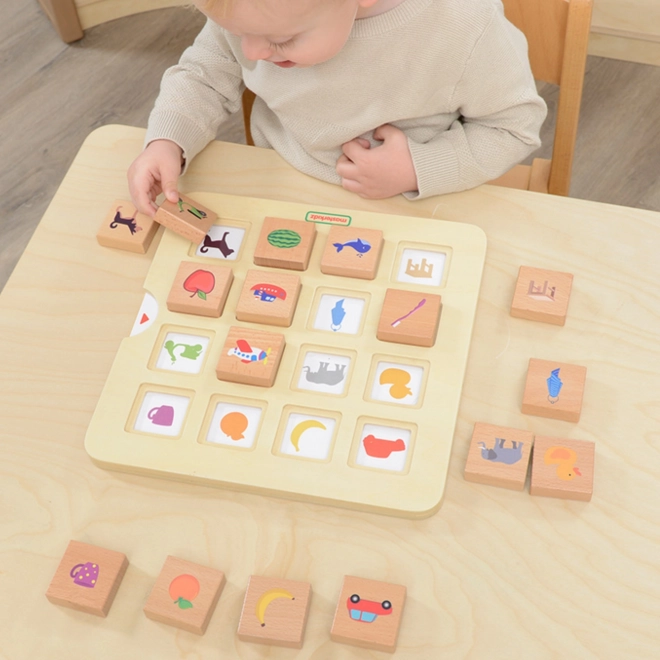 Schatten Matching Spiel für Kinder Montessori