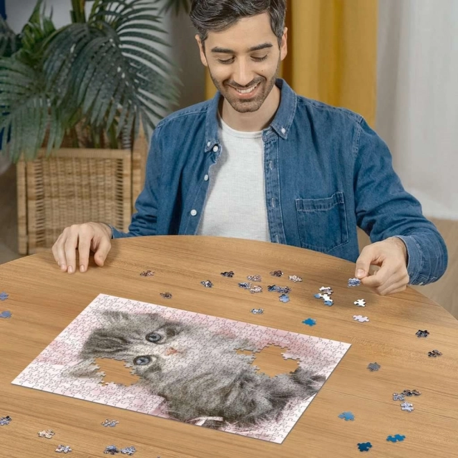 Puzzle Süßes Kätzchen 500 Teile