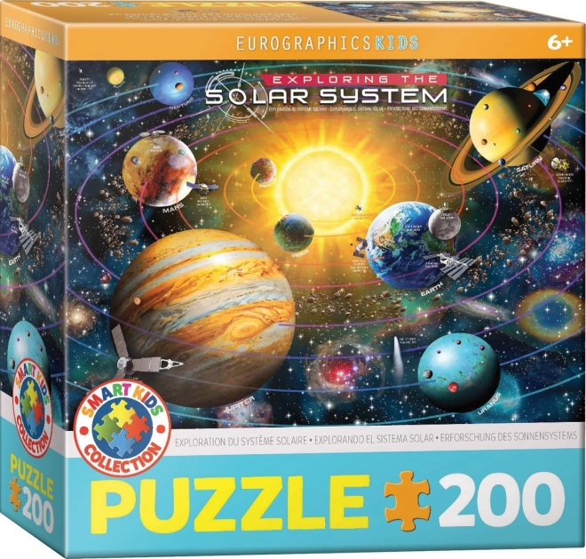 Puzzle Entdecke das Sonnensystem 200 Teile