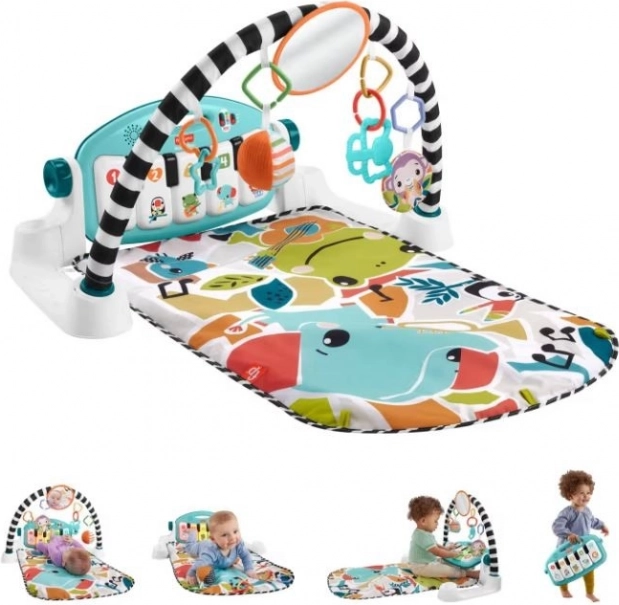 Spiel- und Lernmatte mit Klavier FISHER-PRICE Musikalische Tierchen