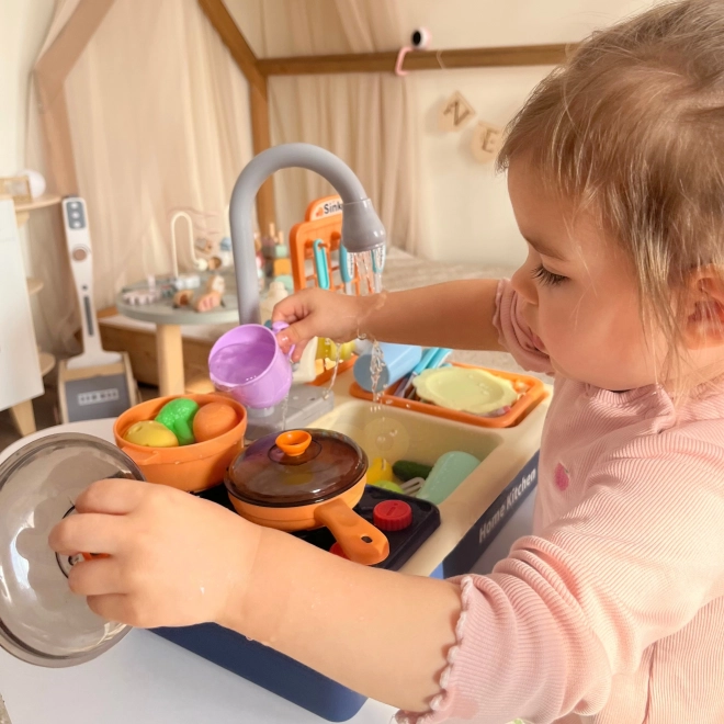 Küchenspüle 2-in-1 Kinderküche von Woopie