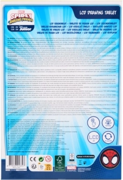 LCD-Zeichenbrett 28 cm Prinzessinnen, Spidey, Stitch