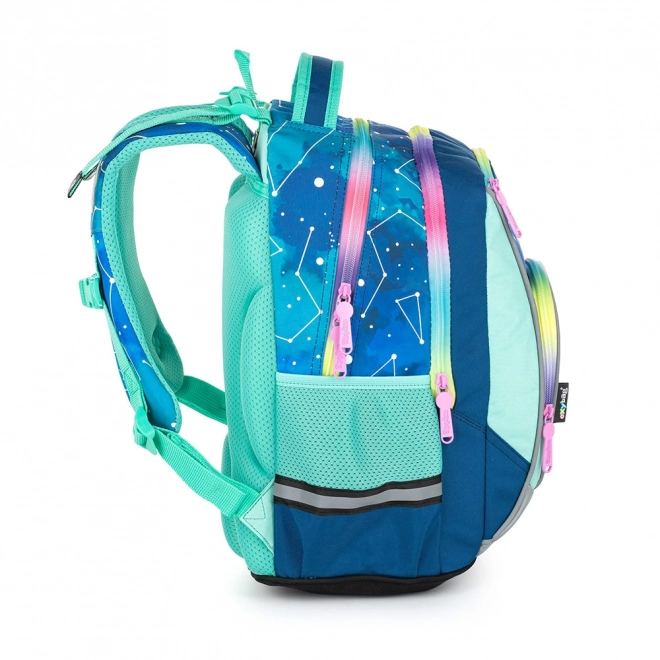 Schulrucksack OXY GO Einhorn Muster