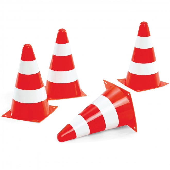Rolly Toys Straßenkegel Set mit 4 Warnkegeln
