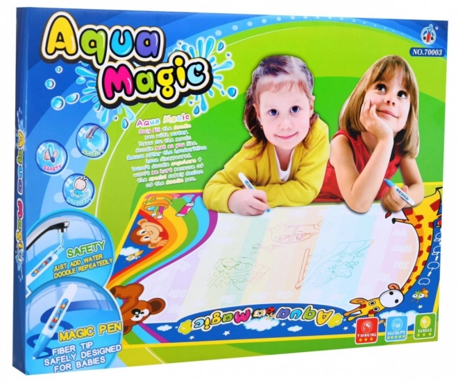 Kreative Wasser-Spielmatte für Kinder ab 3 Jahren