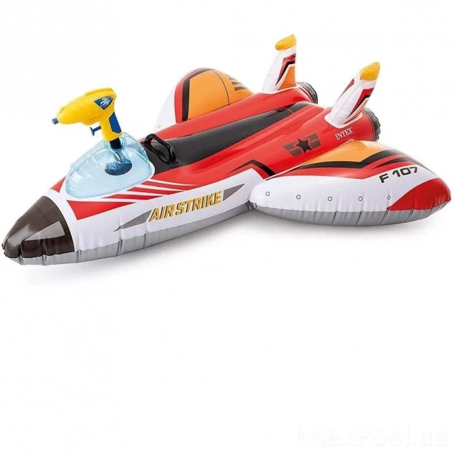 Aufblasbares Flugzeug mit Wasserkanone, rot INTEX 57536
