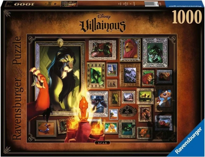 Ravensburger Puzzle Villainous: Scar 1000 Teile