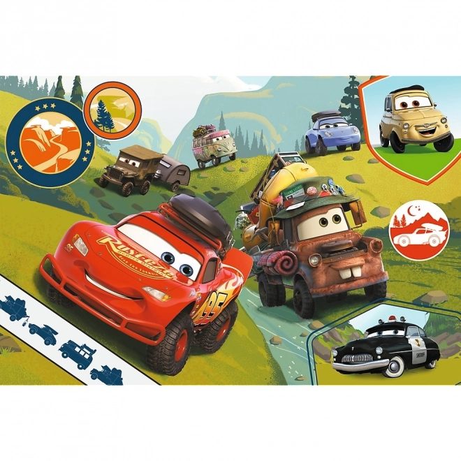 Puzzle 24 Maxi Lustige Autos Disney Cars 3