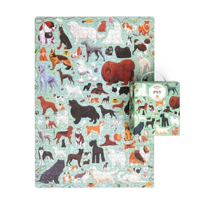 Puzzle Puzzlove Hunde 1000 Teile