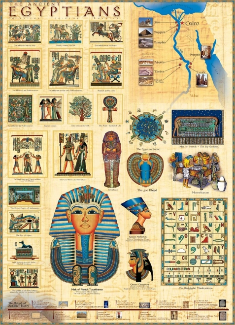 Eurographics Puzzle Alte Ägypter 1000 Teile