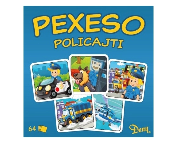 Pexeso Polizei Memory-Spiel