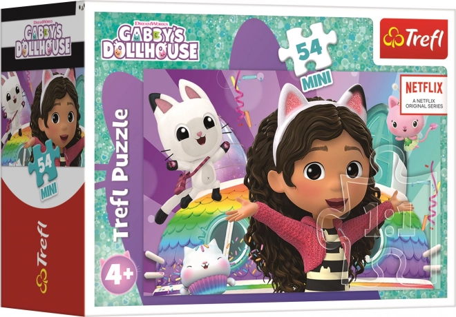 Puzzle Gabbys Zauberhaus Spaß 54 Teile