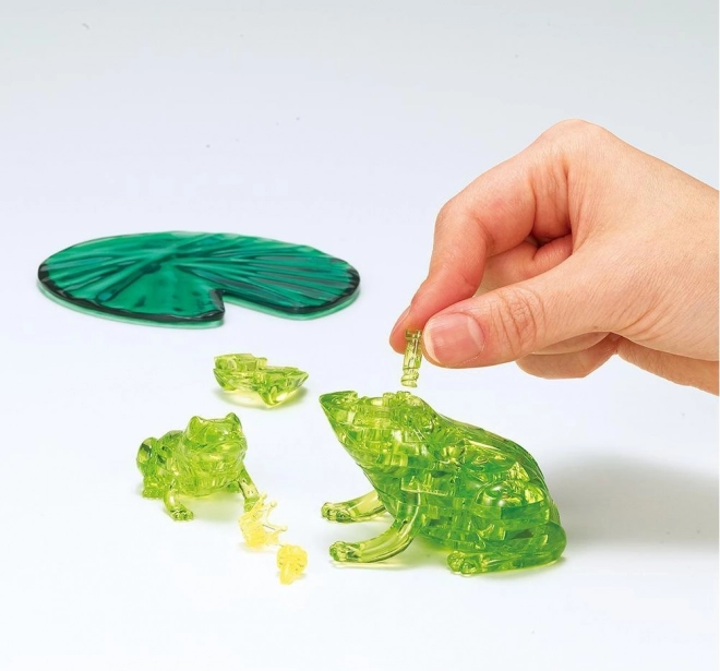 3D Kristallpuzzle Frösche
