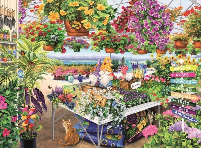 Puzzle Gartenparadies 500 Teile