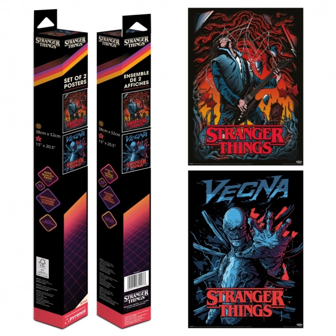 Stranger Things Mini-Poster Set