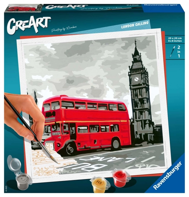 Malset Londons Sehenswürdigkeiten von CreArt Ravensburger