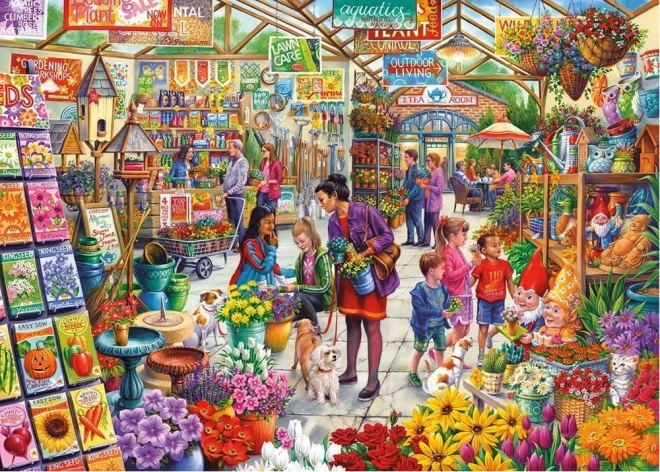 Gartenspaß Puzzle 1000 Teile