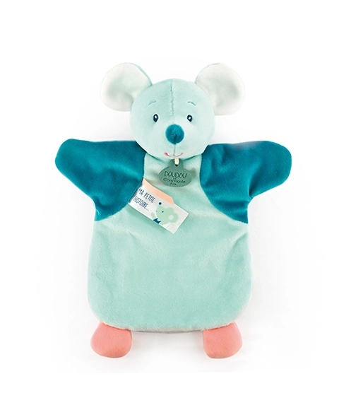 Doudou Kuschel-Handpuppe Maus 25 cm