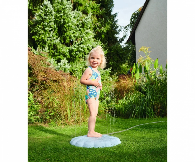 Spaßiger Wassersprüher in Muschelform für Kinder