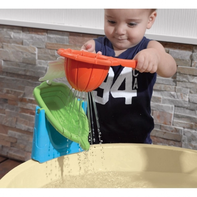 Wasserspiel- und Sandtisch mit Oktopus
