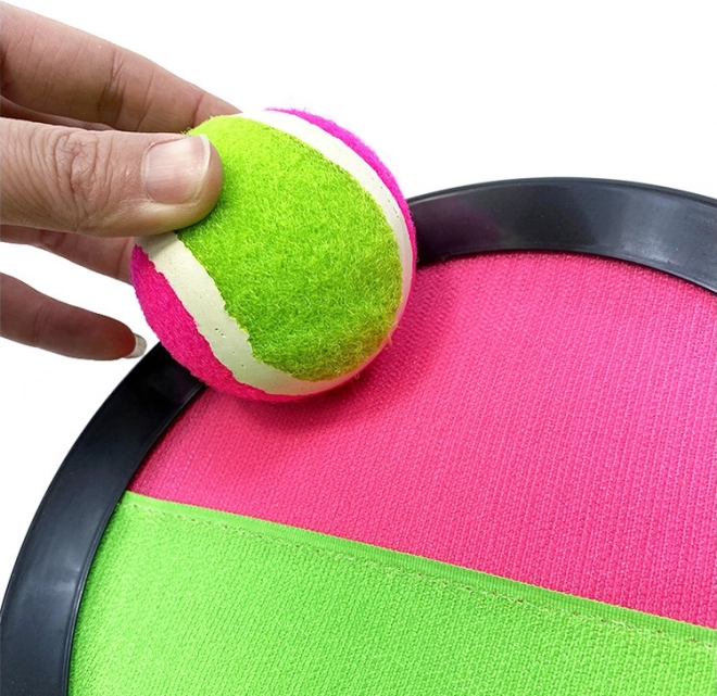 Klettspiel Set mit Schlägern und Ball