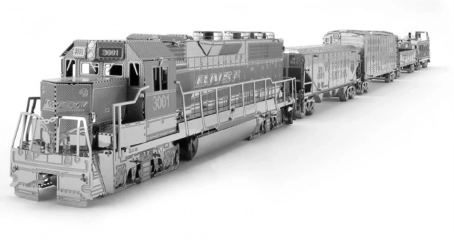 3D-Puzzle Lokomotive und Waggons Deluxe-Set